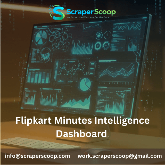 Flipkart Minutes intelligence dashboard