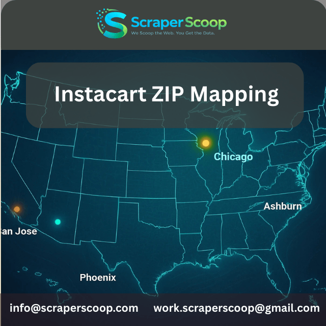 instacart zip mapping
